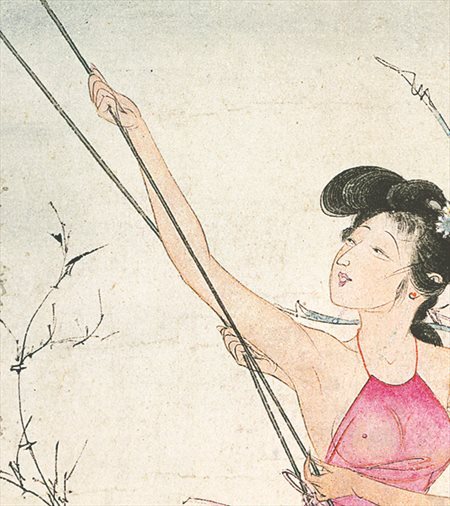沁阳-胡也佛的仕女画和最知名的金瓶梅秘戏图